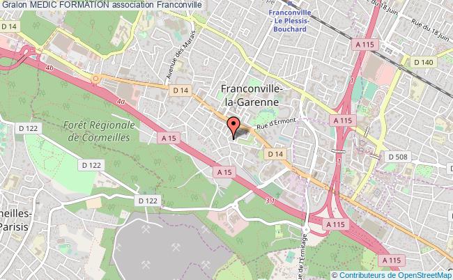 plan association Medic Formation Franconville