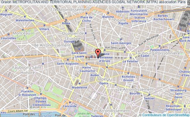 plan association Metropolitan And Territorial Planning Agencies Global Network (mtpa) Paris