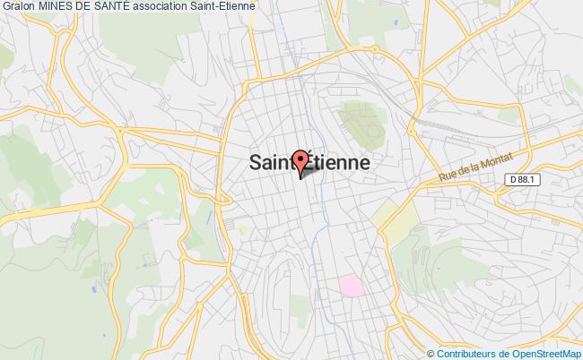 plan association Mines De SantÉ Saint-Étienne