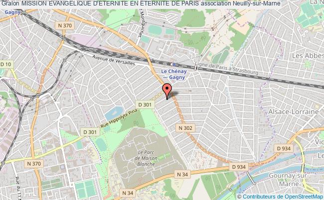 plan association Mission Evangelique D'eternite En Eternite De Paris Neuilly-sur-Marne