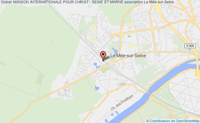 plan association Mission Internationale Pour Christ - Seine Et Marne Mée-sur-Seine