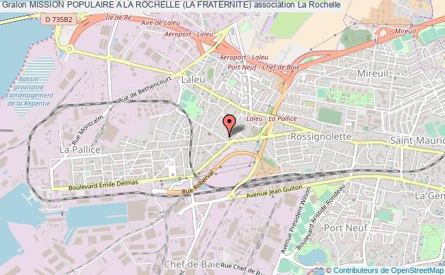 plan association Mission Populaire A La Rochelle (la Fraternite) La    Rochelle