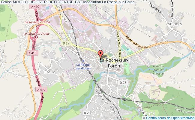 plan association Moto Club  Over Fifty Centre-est La    Roche-sur-Foron