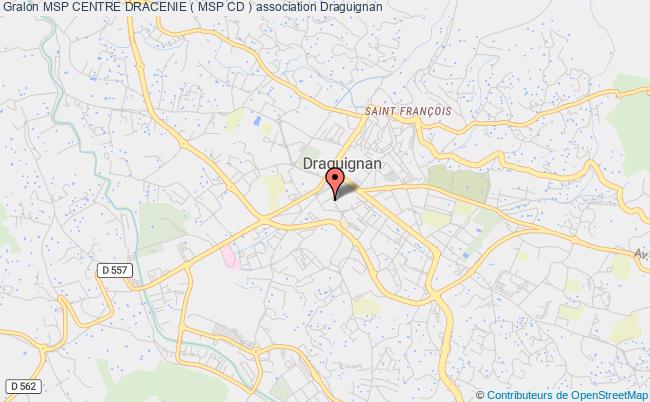 plan association Msp Centre Dracenie ( Msp Cd ) Draguignan