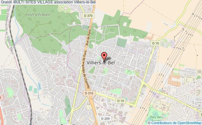 plan association Multi Sites Village Villiers-le-Bel