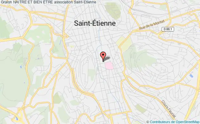 plan association Naitre Et Bien Etre Saint-Étienne