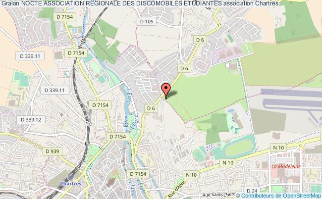 plan association Nocte Association Regionale Des Discomobiles Etudiantes Chartres