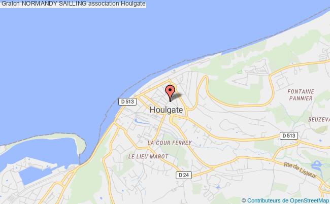 plan association Normandy Sailling Houlgate