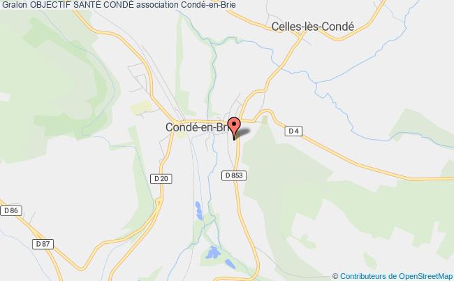 plan association Objectif SantÉ CondÉ Condé-en-Brie