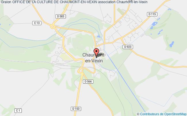 plan association Office De La Culture De Chaumont-en-vexin Chaumont-en-Vexin