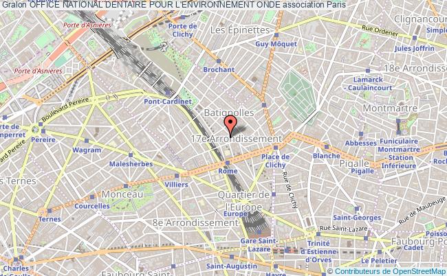 plan association Office National Dentaire Pour L'environnement Onde Paris