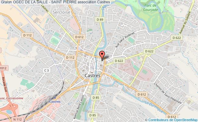 plan association Ogec De La Salle - Saint Pierre Castres
