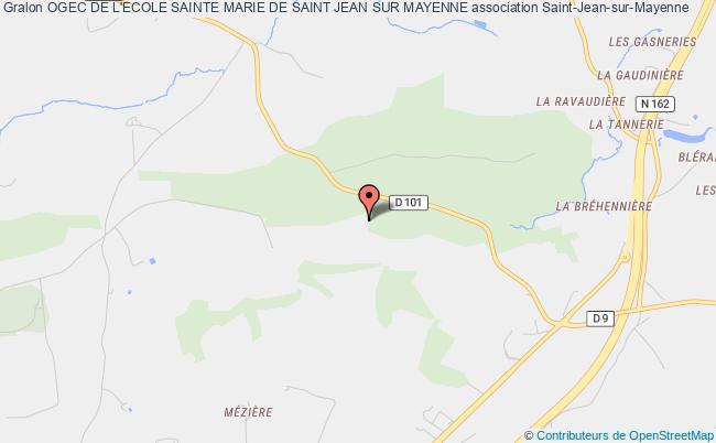 plan association Ogec Ecole Sainte Marie St Jean Sur Mayenne Saint-Jean-sur-Mayenne