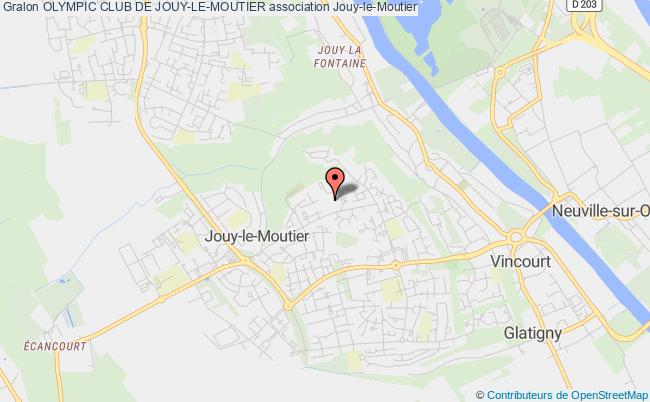 plan association Olympic Club De Jouy-le-moutier Jouy-le-Moutier