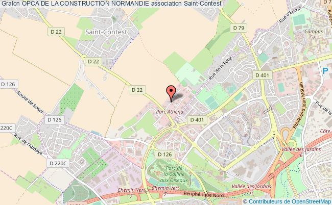plan association Opca De La Construction Normandie Saint-Contest