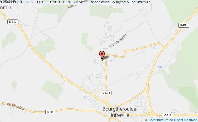 plan association Orchestre Des Jeunes De Normandie Grand Bourgtheroulde