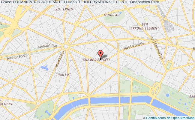 plan association Organisation Solidarite Humanite Internationale (o.s.h.i) Paris