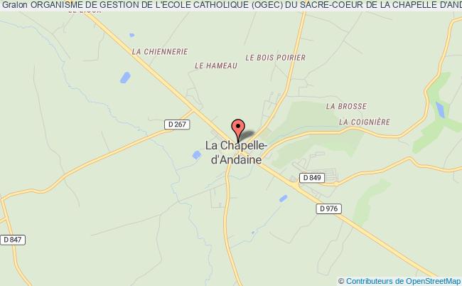 plan association Organisme De Gestion De L'ecole Catholique (ogec) Du Sacre-coeur De La Chapelle D'andaine Rives d'Andaine