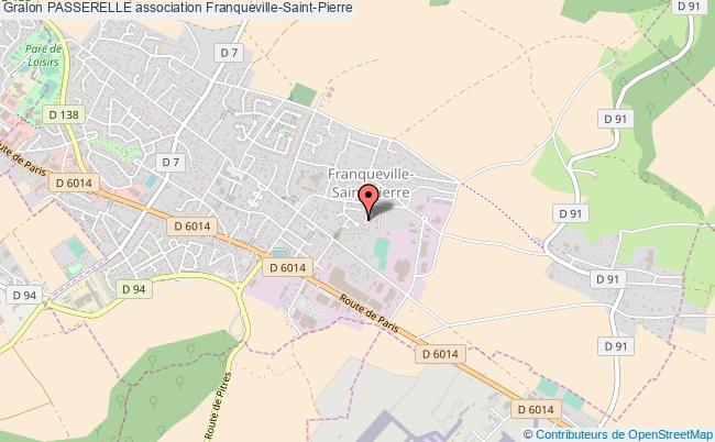 plan association Passerelle Franqueville-Saint-Pierre