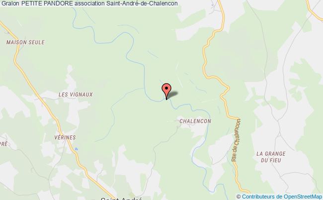 plan association Petite Pandore Saint-André-de-Chalencon