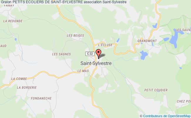 plan association Petits Ecoliers De Saint-sylvestre Saint-Sylvestre