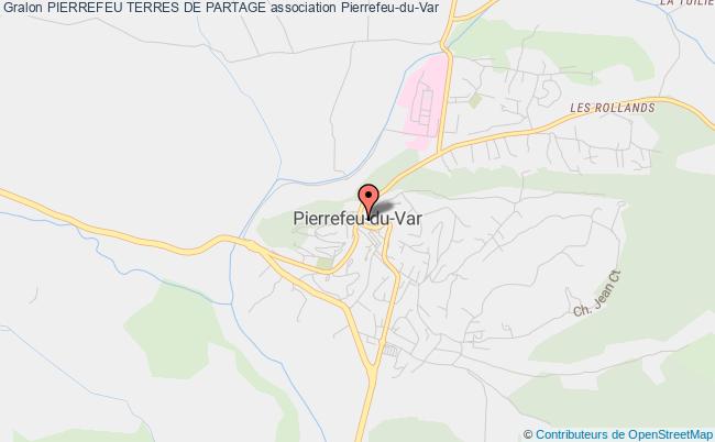 plan association Pierrefeu Terres De Partage Pierrefeu-du-Var
