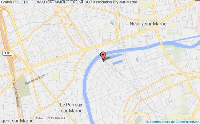 plan association PÔle De Formation Immobiliere 94 Sud Bry-sur-Marne
