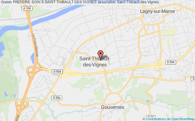 plan association Prendre Soin À Saint Thibault Des Vignes Saint-Thibault-des-Vignes