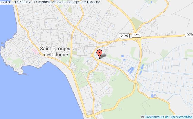 plan association Presence 17 Saint-Georges-de-Didonne