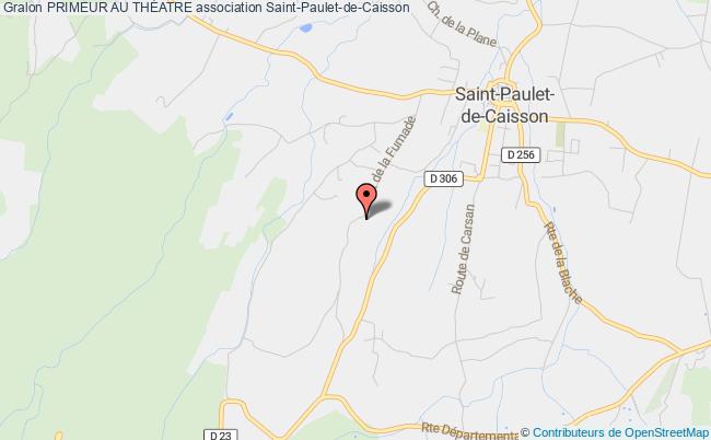 plan association Primeur Au ThÉatre Saint-Paulet-de-Caisson