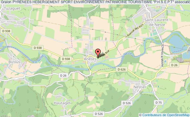 PYRENEES HEBERGEMENT SPORT ENVIRONNEMENT PATRIMOINE TOURISTISME "P.H.S.E.P.T"