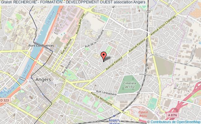 plan association Recherche - Formation - Developpement Ouest Angers