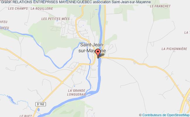 plan association Relations Entreprises Mayenne/quÉbec Saint-Jean-sur-Mayenne