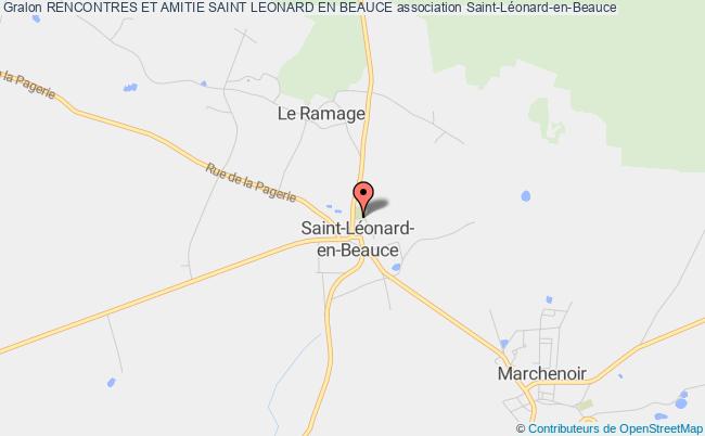plan association Rencontres Et Amitie Saint Leonard En Beauce Saint-Léonard-en-Beauce