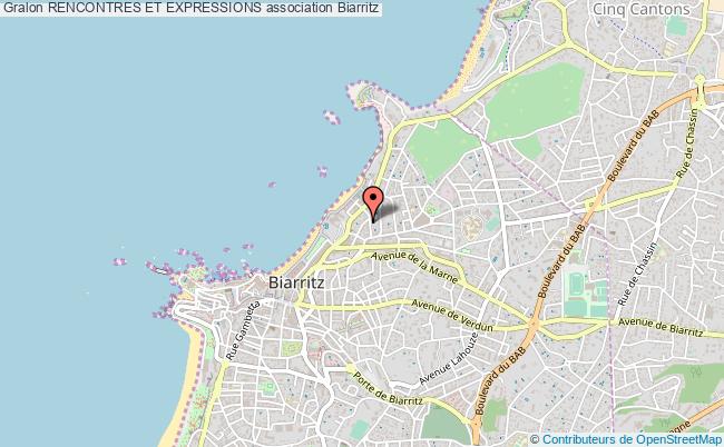 plan association Rencontres Et Expressions Biarritz