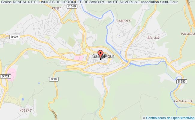 RESEAUX D'ECHANGES RECIPROQUES DE SAVOIRS HAUTE AUVERGNE