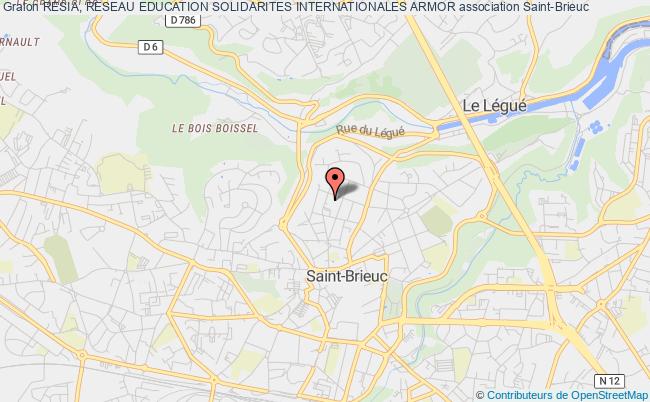 plan association Resia, Reseau Education Solidarites Internationales Armor Saint-Brieuc