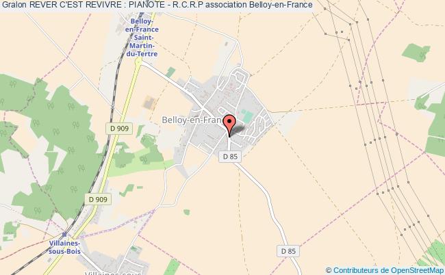 plan association Rever C'est Revivre : Pianote - R.c.r.p Belloy-en-France