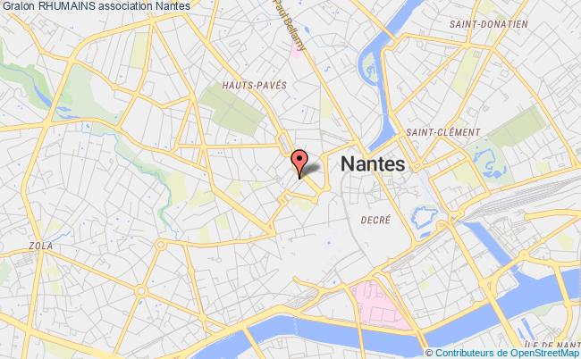 plan association Rhumains Nantes