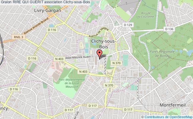 plan association Rire Qui GuÉrit Clichy-sous-Bois