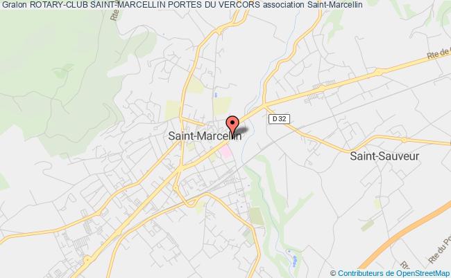 plan association Rotary-club De Saint-marcellin Saint-Marcellin