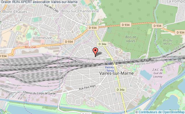 plan association Run-xpert Vaires-sur-Marne