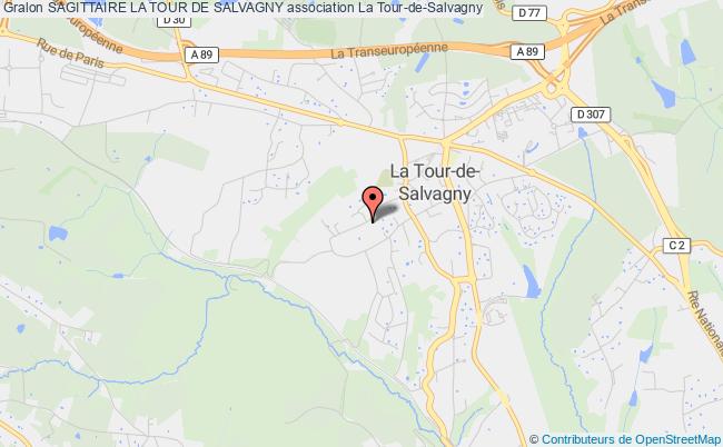plan association Sagittaire La Tour De Salvagny La    Tour-de-Salvagny