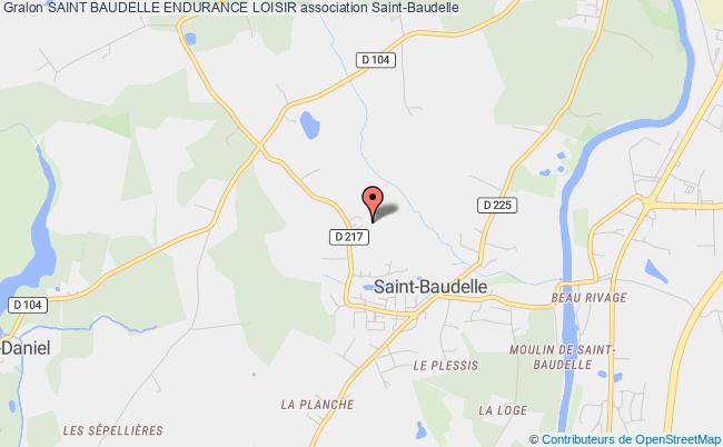 plan association Saint Baudelle Endurance Loisir Saint-Baudelle