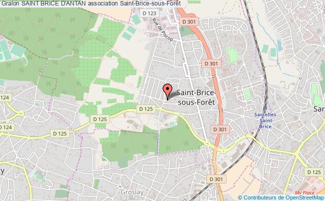 plan association Saint Brice D'antan Saint-Brice-sous-Forêt