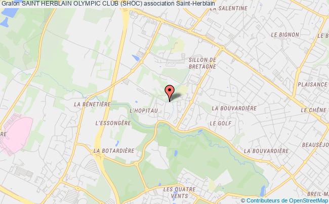 plan association Saint Herblain Olympic Club (shoc) Saint-Herblain