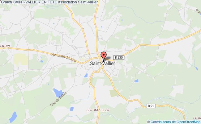 plan association Saint-vallier En FÊte Saint-Vallier