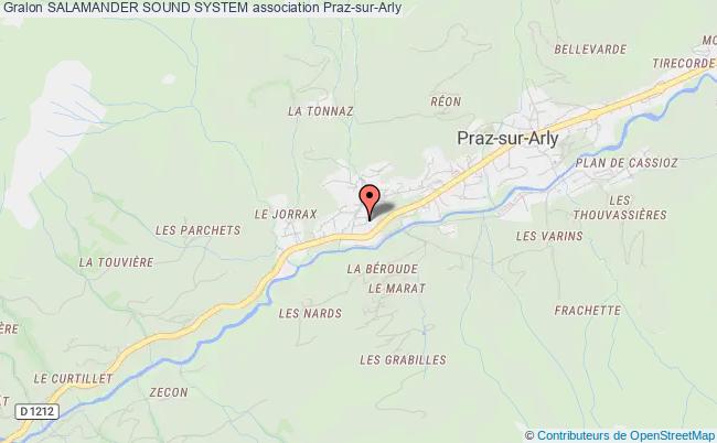 plan association Salamander Sound System Praz-sur-Arly