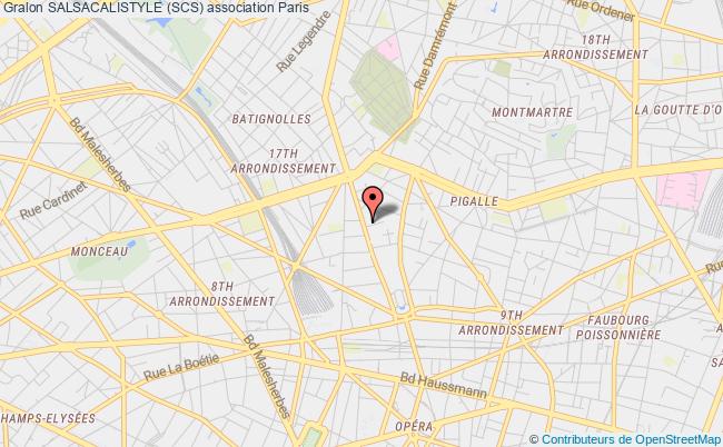 plan association Salsacalistyle (scs) Paris