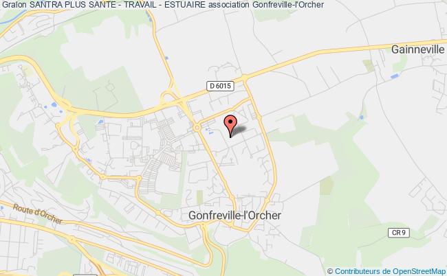 plan association Santra Plus Sante - Travail - Estuaire Gonfreville-l'Orcher